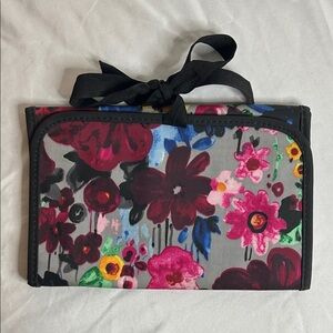 Thirty-One Multicolor Floral Organizer with Black Accents